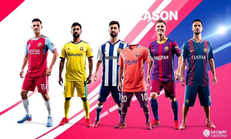 西甲球隊新賽季裝備曝光