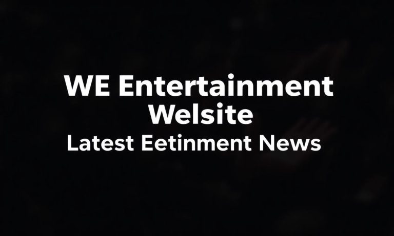 WE娛樂城網站：最新娛樂資訊大放送